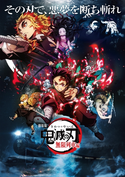 ������, ����������� �������: ����������� ����� / Kimetsu no Yaiba Movie: Mugen Ressha-hen